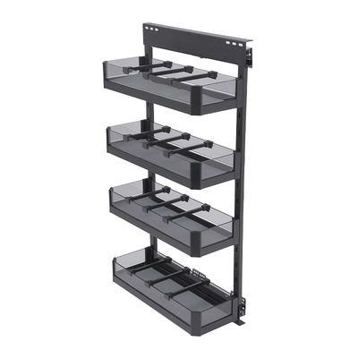 航艇零食高柜侧装拉篮