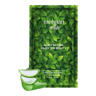 美肌颜面膜小绿盒补水保湿亮肤控油面膜单贴装美肌颜官方旗舰正品