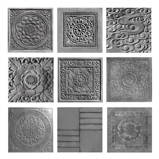 中式仿古地砖中式庭院古建全瓷地砖地铺石防冻防滑室内室外户外砖