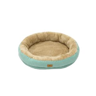 冬季加厚保暖柯基狗窝宠物睡觉椭圆形深睡猫窝可拆洗中大型狗垫子