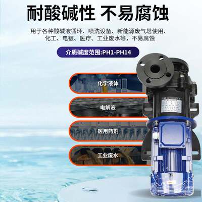磁力驱动离心泵MPH-401化工磁力泵耐腐蚀液体循环泵离心泵水泵