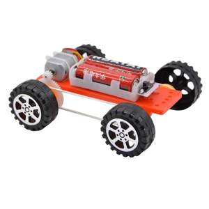 DIY小博士声控车拍手即走创客科学实验STEAM教育科技小制作材机器人料包套