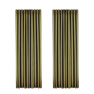 雪尼尔遮光窗帘布2025新款中古风客厅法式复古橄榄绿色卧室罗马杆