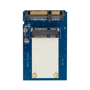 联存msata固态硬盘转SATA转接卡接老电脑主板升级用SSD转换读卡器