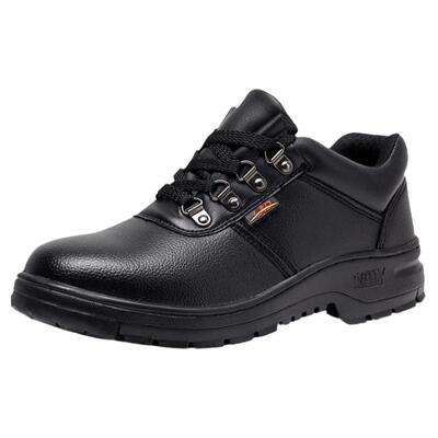 牛皮防砸防刺穿加厚耐磨实心大底