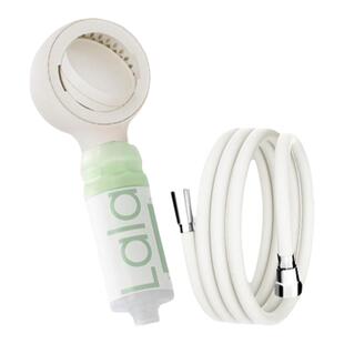 娜拉之夏花洒喷头软管通用白色大流量四分洗澡管子过滤花洒硅胶管