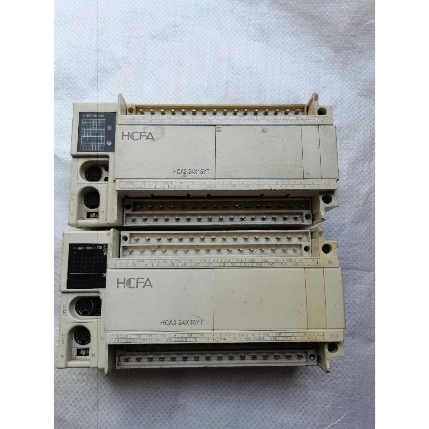 的禾川PLC，型号HCA2—24X16YT，还有1个，通询价