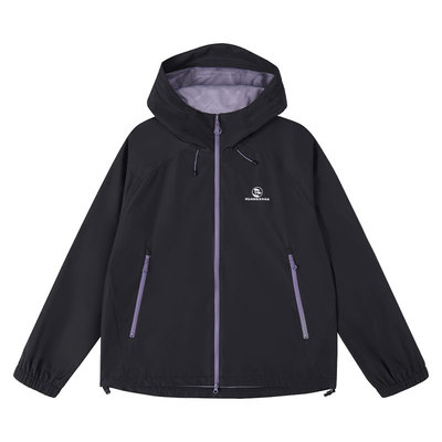 黄山联名骆驼山壳夹克26年新款户外连帽男女装防泼水宽松三防外套