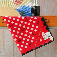 Панда красный микроказущий 50 см 50 см.