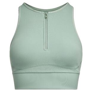 UA/安德玛正品2025新款女士训练半拉链时尚修身背心6000361-348