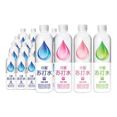 依能苏打水无糖加锌500ml*24瓶