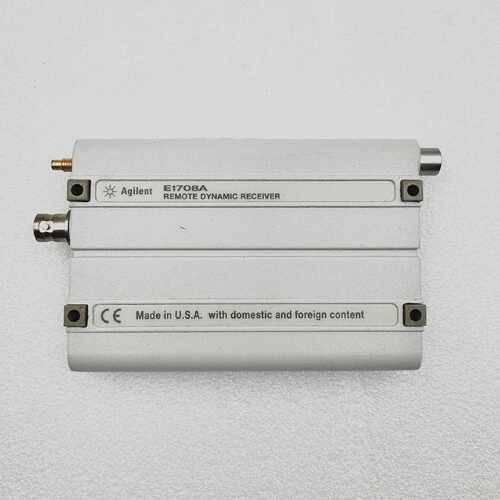 Agilent E1708A US36069532 Remote Dynamic Receiver Used Good