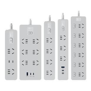 公牛插座正品分控插排多功能家用宿舍拖线板独立开关插线板带线