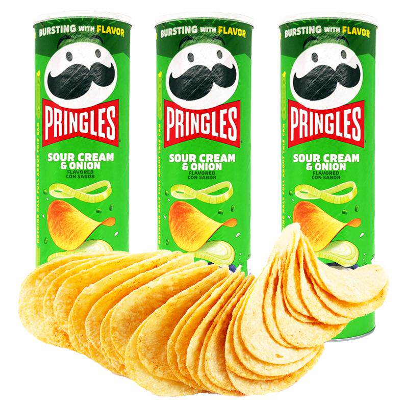 Pringles薯片美国进口6罐送一