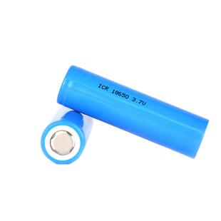 18650锂电池大容量3.7v强光手电筒小风扇平头可充电池充电器通用