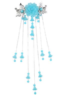 逸彩唐头饰套装汉服古代步摇