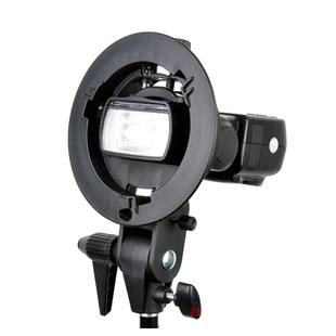 神牛S型卡盘60*60cm机顶闪光灯柔光箱 便携网格柔光箱 可折叠送袋