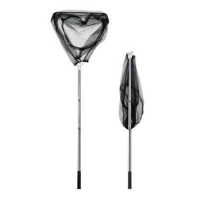 【折叠便携合金材质】三角抄网