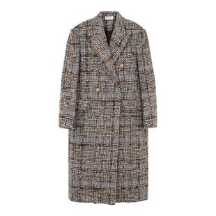 SHORT SENTENCE/短句 女士秋冬单排扣大衣中长款外套银泰 301574