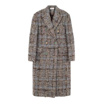 SHORT SENTENCE/短句 女士秋冬单排扣大衣中长款外套银泰 301574