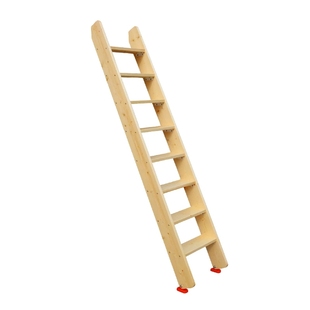 简易实木阁楼楼梯学生小孩儿童上下铺高低子母床直梯爬梯木梯家用