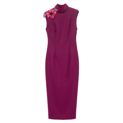 BRANDBYMEI紫色蕾丝设计感