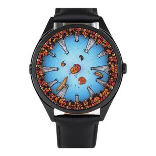 代购mr jones watches琼斯先生腕表插画家联名无用的早晨叶子小鸟