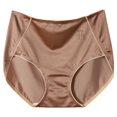 冰丝无痕女士大码内裤全棉裆透气