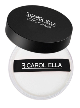 正品3 CAROL ELLA清透丝滑蜜粉定妆粉持久遮瑕不脱妆控油散粉防水