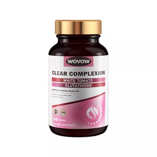 WOVOW白番茄胶原蛋白内调美白丸全身营养谷胱甘肽葡萄籽口服美容