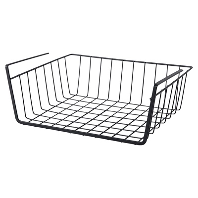 桌下收纳架置物架宿舍挂篮好物书桌下挂衣柜分层隔板桌面挂架神器