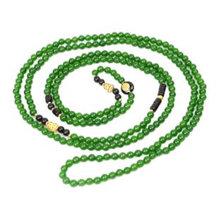 CHU楚妞碧玉项链2025秋季新款女高级感百搭锁骨链