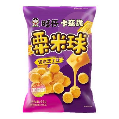 旺旺卡兹脆芝士球洋葱乳酪粟米条