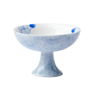 束刻青花手绘蝶恋花主人杯景德镇釉下彩主人杯女士个人专用杯茶具