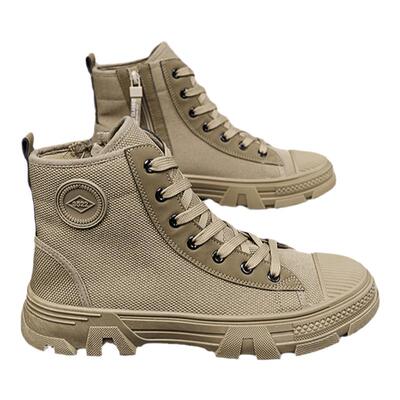 3522侧拉链劳保鞋春夏新款登山鞋