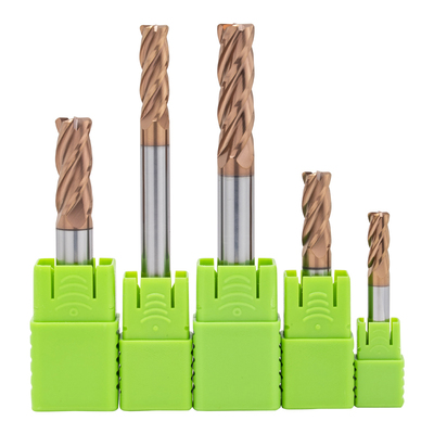 涂层加硬圆鼻铣刀硬质合金钨钢