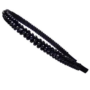 发箍头箍女新款简约网红带钻气质发卡成人百搭刘海细头窟外出发箍