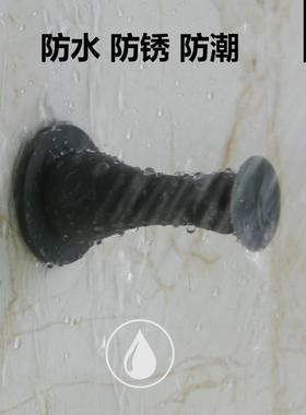 Pollard博拉德 免打孔硅胶门吸门碰卫生间防盗门玻璃防撞强磁静音