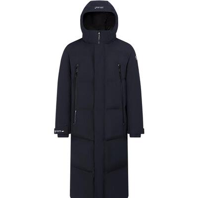 鹅绒长款羽绒服波司登连帽