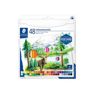 德国施德楼新品146C油性彩铅笔绘画儿童学生用48色初学者美术设计专业手绘72色彩色铅笔涂色笔施德楼铅笔原装