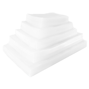 PET透明光面真空袋食品保鲜商用平口袋熟食干货包装抽空塑料袋子