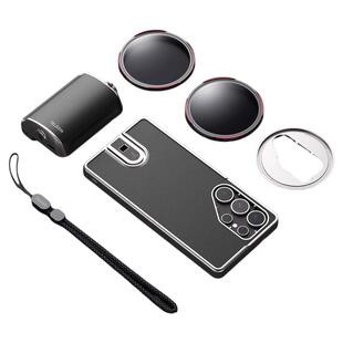 telesin泰迅趣拍乐专业影像套装适用三星GalaxyS25 Ultra摄影手柄拍照辅助变焦蓝牙助拍器保护壳外接滤镜镜头