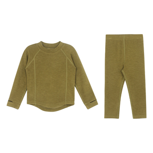 大耳象女童无骨接缝中领上衣裤子冬款宝儿秋衣睡衣家居打底套装