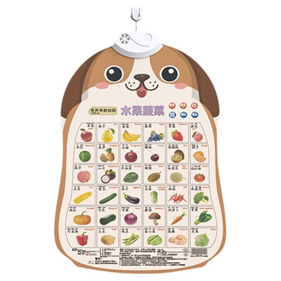 0-1岁婴儿玩具有声早教挂图