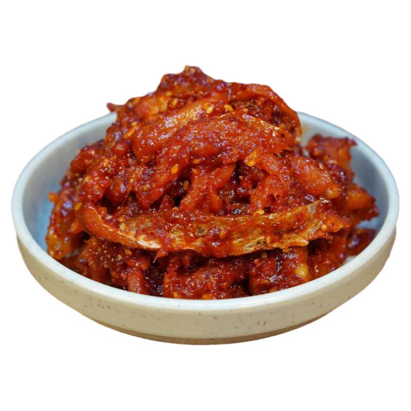 沈阳西塔甜辣明太鱼烤肉店商用韩式小菜东北朝族手工自制咸菜大全