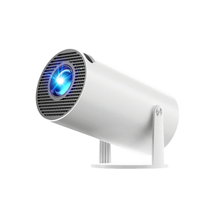 海外版HY300欧英美澳标插头跨境爆款云台炮筒投影仪安卓11原厂现货便携智能小型WiFi迷你露营商用家用投影机