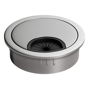 电脑桌线孔盖办公桌洞口装饰盖开孔书桌孔洞桌面50穿线圆形孔盖板