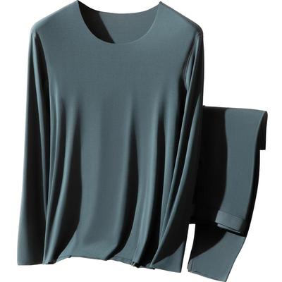 120S高支莫代尔无痕内衣男士套装