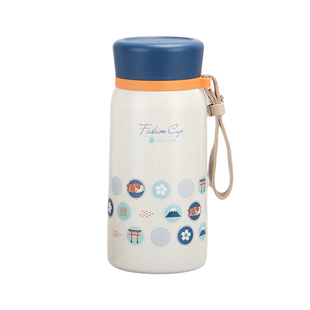 华象保温杯学生高颜值小巧迷你简约水杯女冬季韩式便携提绳水杯子