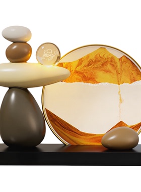 【时来运转】轻奢时来运转流沙画